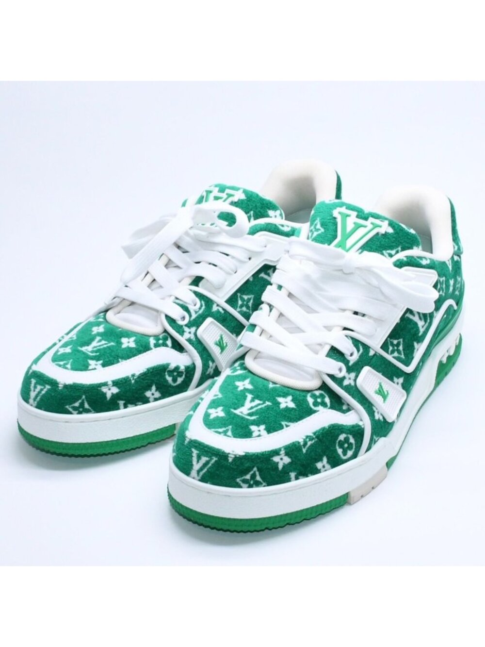Louis Vuitton LV Trainer Line Low-Top Sneakers Monogram Textile